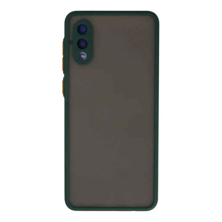 Mey İthalat®  Samsung Galaxy A02 Kılıf Montreal Silikon Kapak - Yeşil
