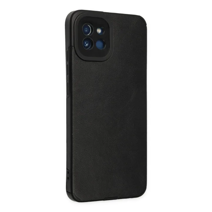 Mey İthalat®  Samsung Galaxy A03 Kılıf Loop Deri Silikon - Siyah