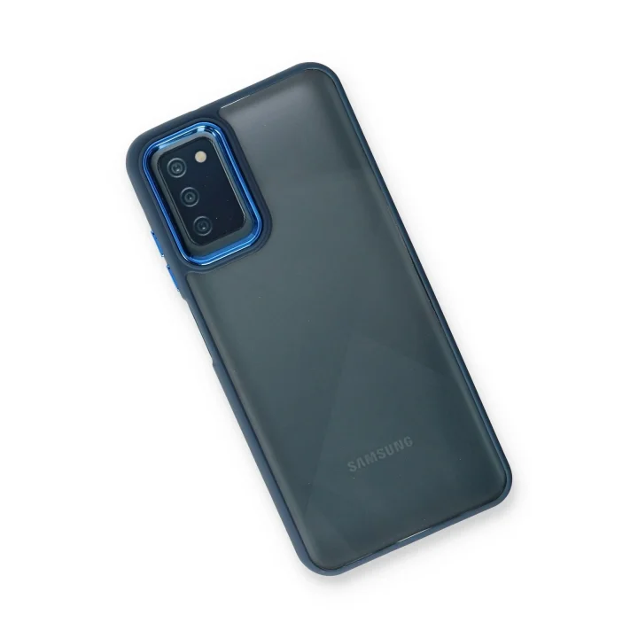 Mey İthalat®  Samsung Galaxy A03S Kılıf Dora Kapak - Mavi