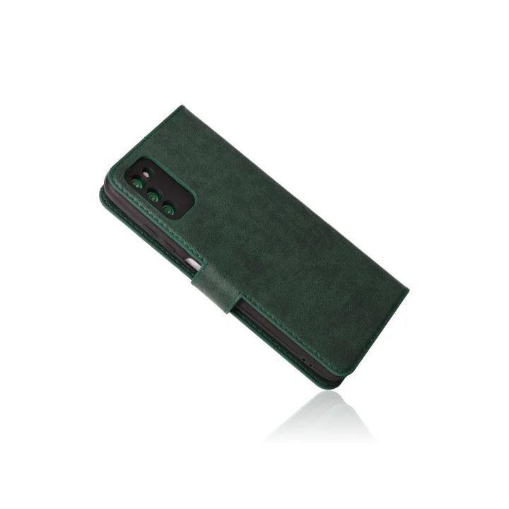 Mey İthalat®  Samsung Galaxy A03S Kılıf Trend S Plus Kapaklı Kılıf - Yeşil