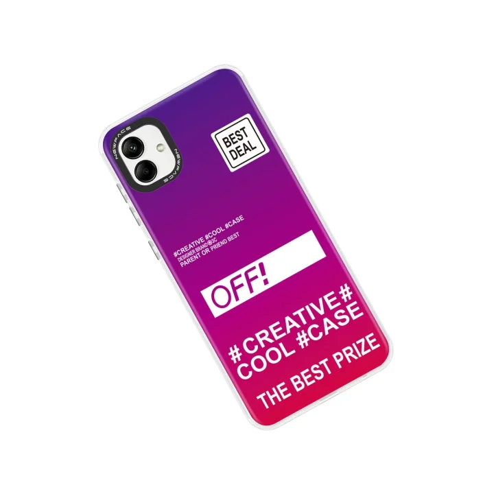 Mey İthalat®  Samsung Galaxy A04 Kılıf Estoril Desenli Kapak - Estoril - 9