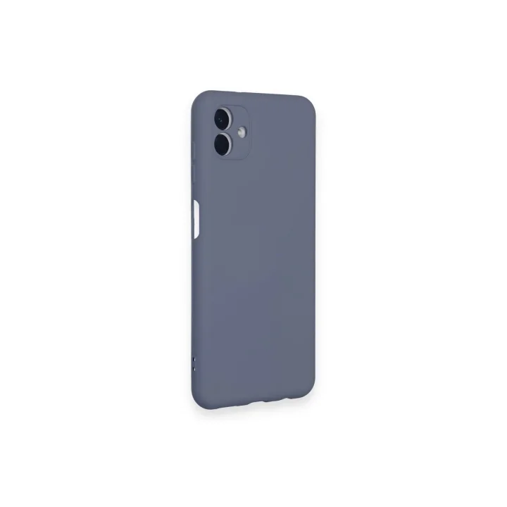 Mey İthalat®  Samsung Galaxy A04 Kılıf Nano içi Kadife Silikon - Gri