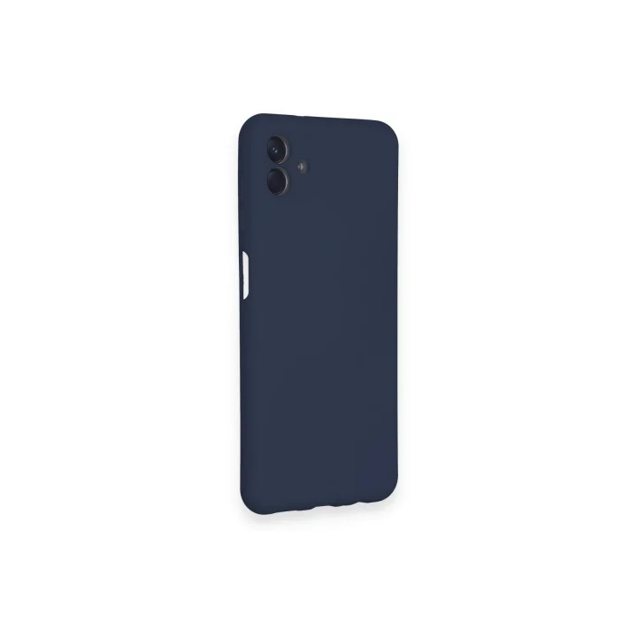 Mey İthalat®  Samsung Galaxy A04 Kılıf Nano içi Kadife Silikon - Lacivert