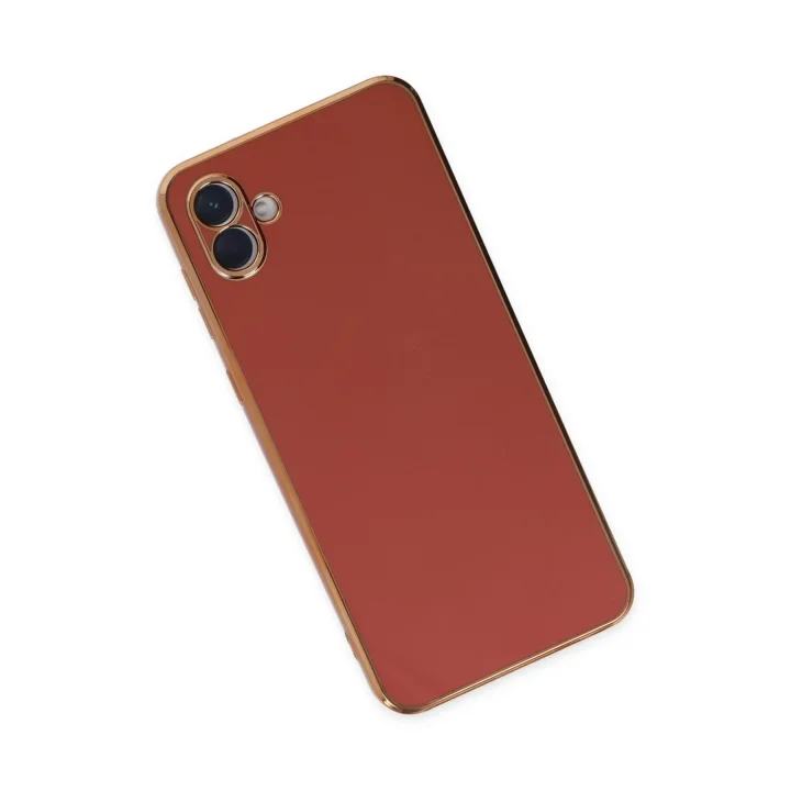 Mey İthalat®  Samsung Galaxy A04 Kılıf Volet Silikon - Kırmızı