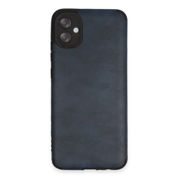 Mey İthalat®  Samsung Galaxy A04E Kılıf Loop Deri Silikon - Lacivert