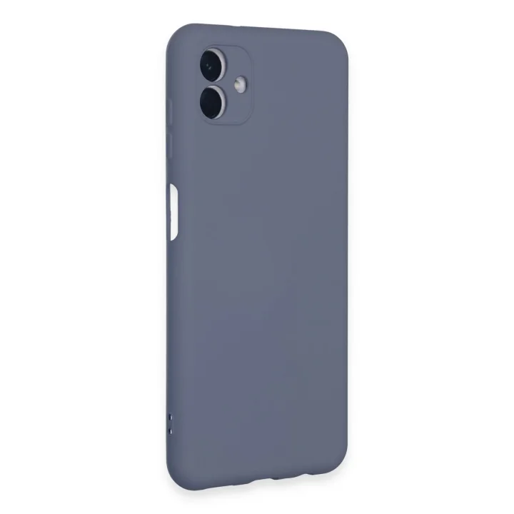Mey İthalat®  Samsung Galaxy A04E Kılıf Nano içi Kadife Silikon - Gri