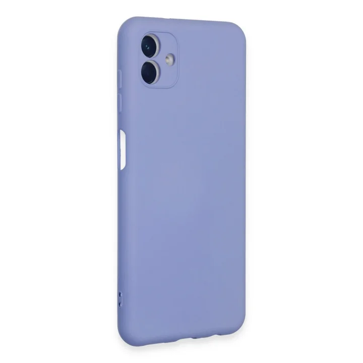 Mey İthalat®  Samsung Galaxy A04E Kılıf Nano içi Kadife Silikon - Lila