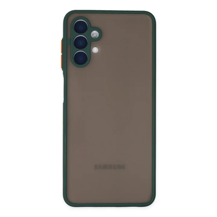 Mey İthalat®  Samsung Galaxy A04S Kılıf Montreal Silikon Kapak - Yeşil