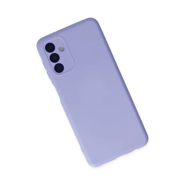 Mey İthalat®  Samsung Galaxy A04S Kılıf Nano içi Kadife Silikon - Lila