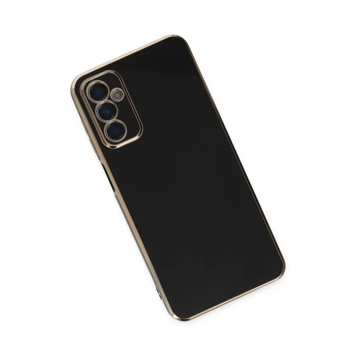 Mey İthalat®  Samsung Galaxy A04S Kılıf Volet Silikon - Siyah