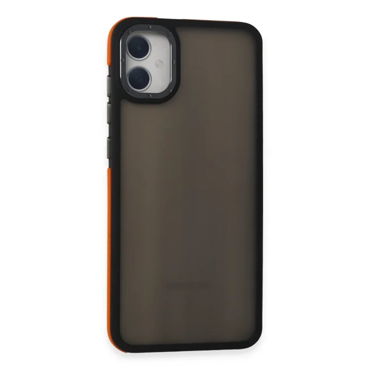 Mey İthalat®  Samsung Galaxy A05 Harvel Kapak - Turuncu