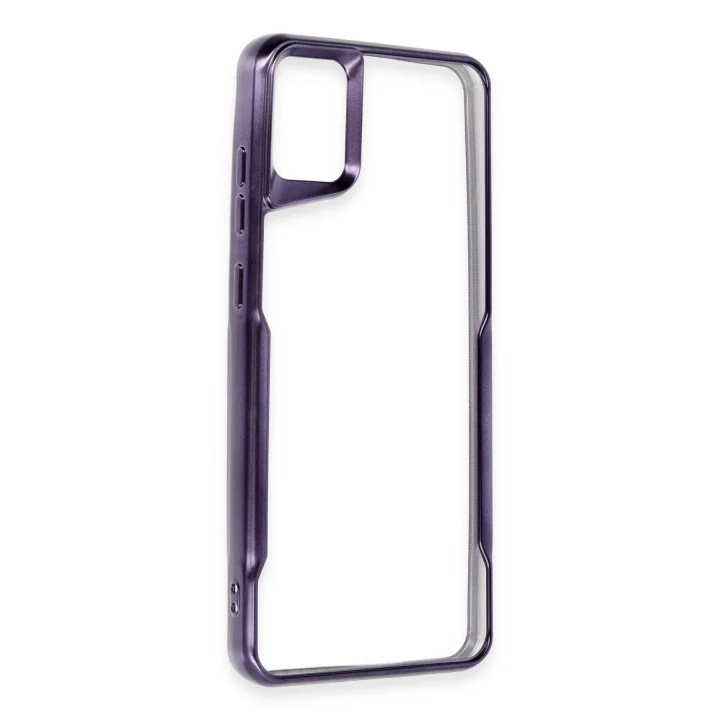 Mey İthalat®  Samsung Galaxy A05 Kılıf Boyi Silikon Kapak - Derin Mor