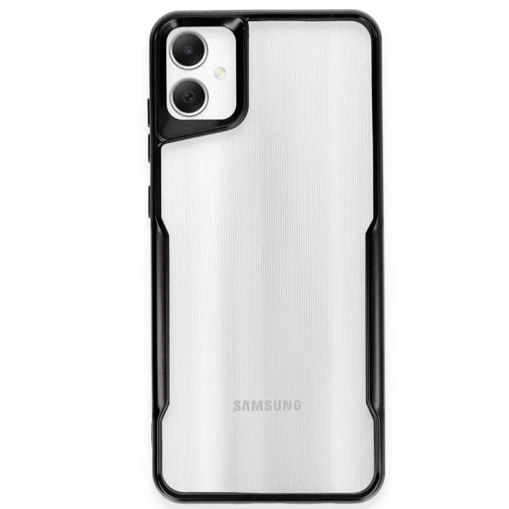 Mey İthalat®  Samsung Galaxy A05 Kılıf Boyi Silikon Kapak - Siyah