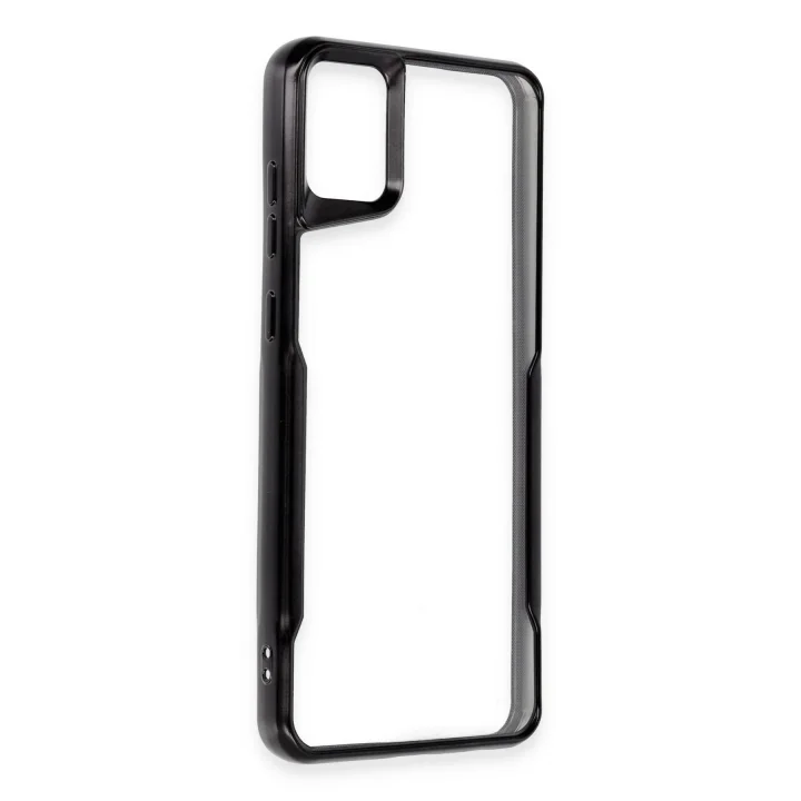 Mey İthalat®  Samsung Galaxy A05 Kılıf Boyi Silikon Kapak - Siyah