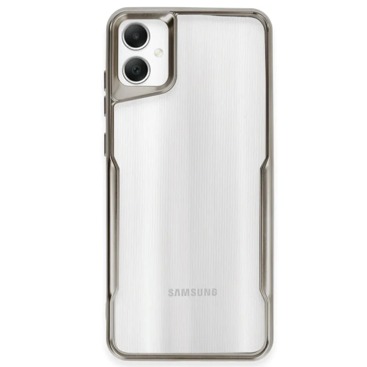 Mey İthalat®  Samsung Galaxy A05 Kılıf Boyi Silikon Kapak - Titan Gri