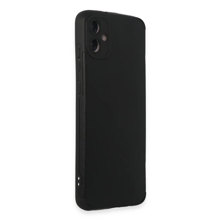 Mey İthalat®  Samsung Galaxy A05 Kılıf Loop Deri Silikon - Siyah