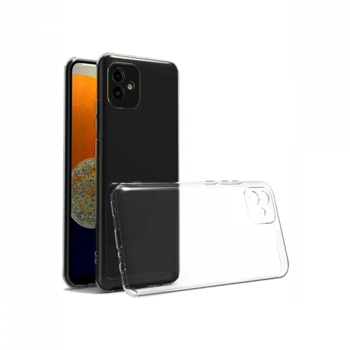 Mey İthalat®  Samsung Galaxy A05 Kılıf Lüx Şeffaf Silikon