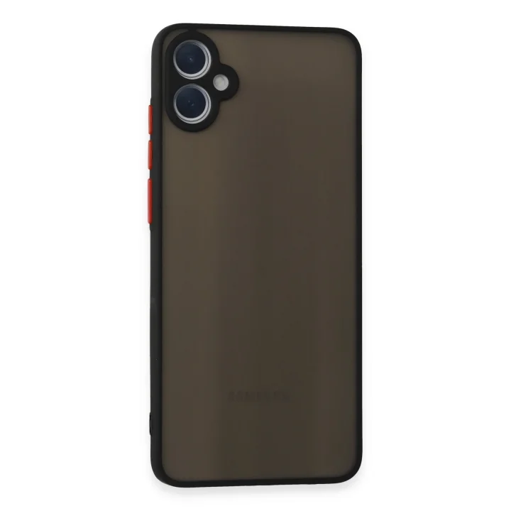 Mey İthalat®  Samsung Galaxy A05 Kılıf Montreal Silikon Kapak - Siyah