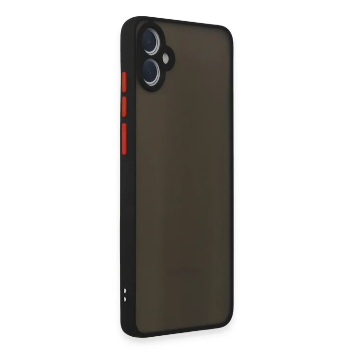 Mey İthalat®  Samsung Galaxy A05 Kılıf Montreal Silikon Kapak - Siyah