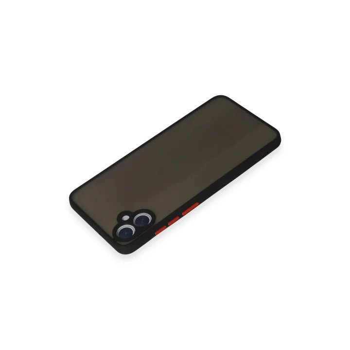 Mey İthalat®  Samsung Galaxy A05 Kılıf Montreal Silikon Kapak - Siyah