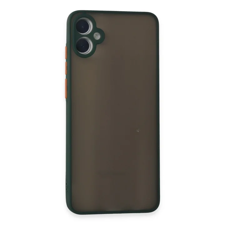 Mey İthalat®  Samsung Galaxy A05 Kılıf Montreal Silikon Kapak - Yeşil