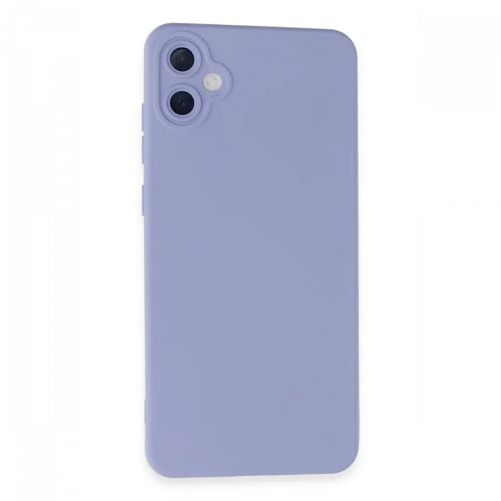 Mey İthalat®  Samsung Galaxy A05 Kılıf Nano içi Kadife Silikon - Lila