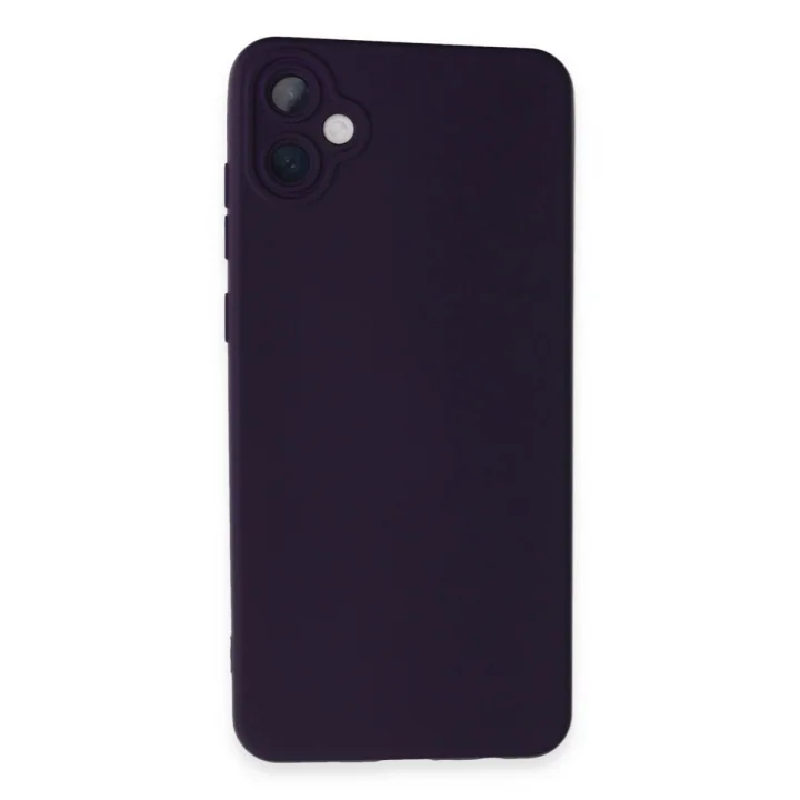 Mey İthalat®  Samsung Galaxy A05 Kılıf Nano içi Kadife Silikon - Mor