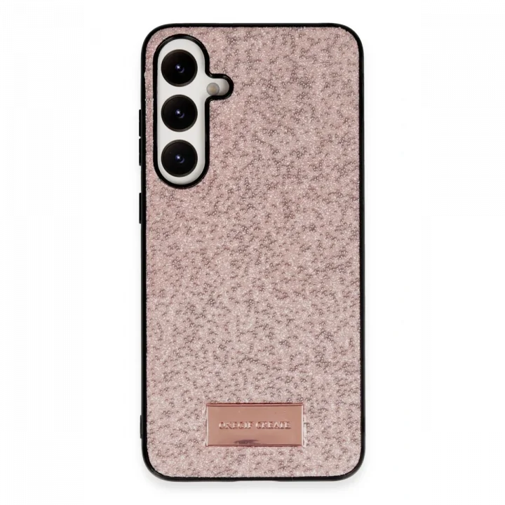 Mey İthalat®  Samsung Galaxy A05S Bright Simli Kapak - Pembe