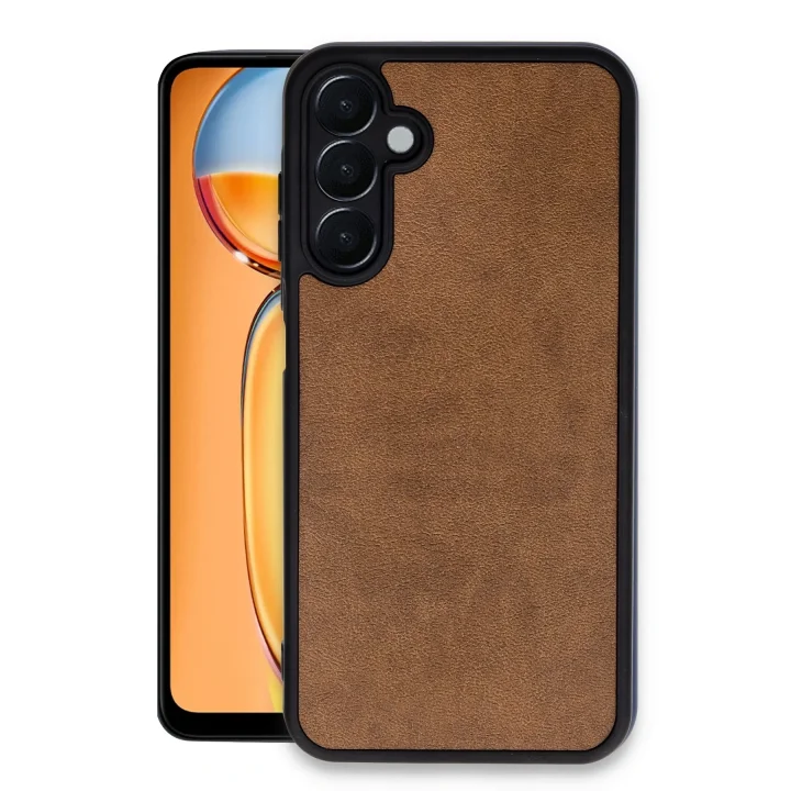 Mey İthalat®  Samsung Galaxy A05S Kılıf Aras Deri Kapak - Taba