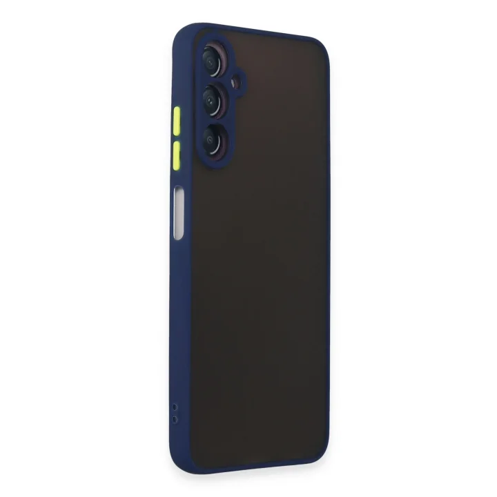 Mey İthalat®  Samsung Galaxy A05S Kılıf Montreal Silikon Kapak - Lacivert