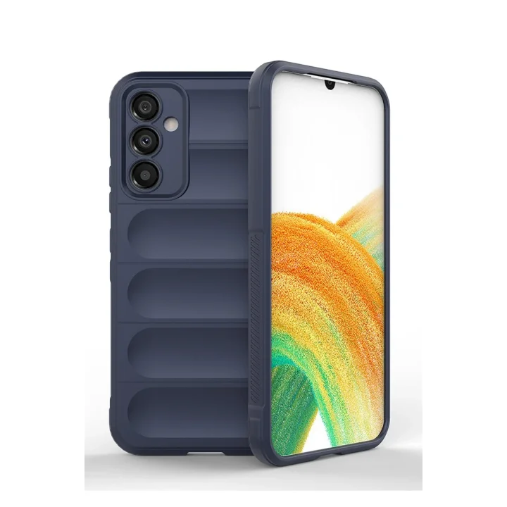 Mey İthalat®  Samsung Galaxy A05S Kılıf Optimum Silikon - Lacivert