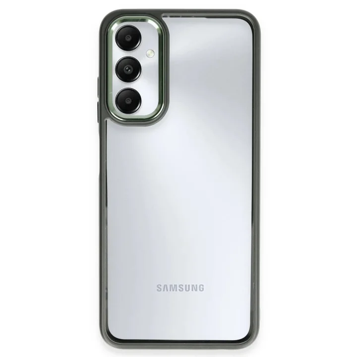 Mey İthalat®  Samsung Galaxy A05S Kılıf Power Silikon - Koyu Yeşil