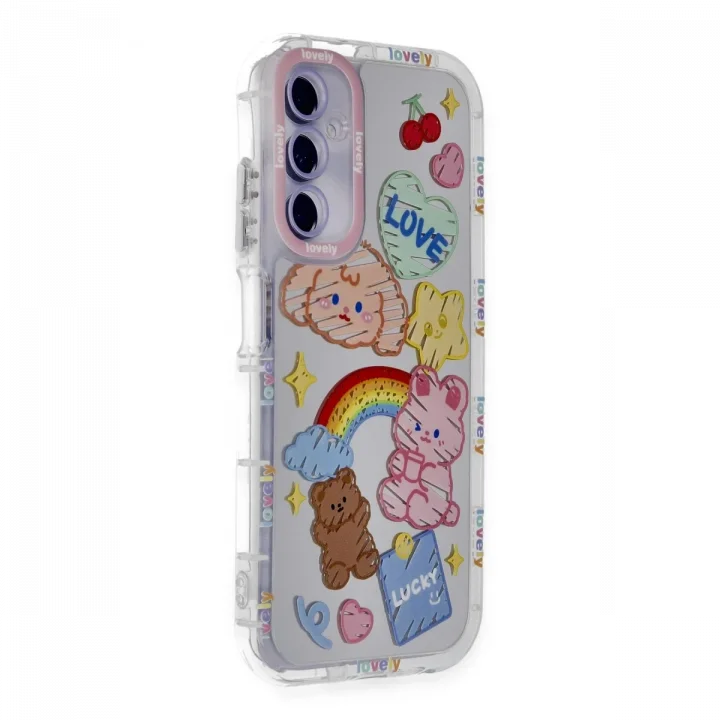 Mey İthalat®  Samsung Galaxy A05S Kılıf Reflexion Desenli Kapak - Desen 4