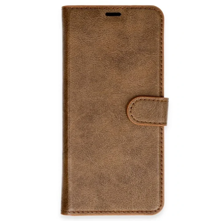 Mey İthalat®  Samsung Galaxy A05S Kılıf Trend S Plus Kapaklı Kılıf - Taba