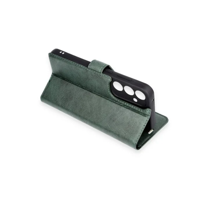 Mey İthalat®  Samsung Galaxy A05S Kılıf Trend S Plus Kapaklı Kılıf - Taba