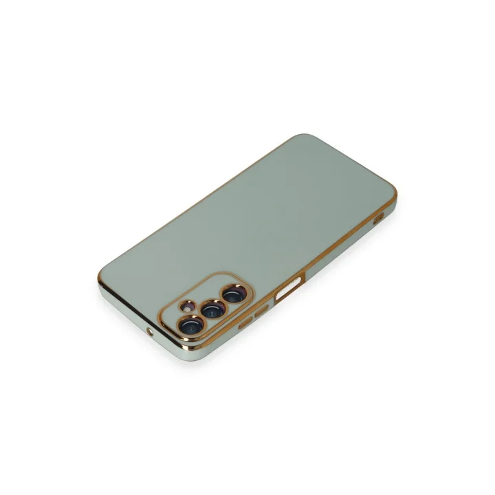 Mey İthalat®  Samsung Galaxy A05S Kılıf Volet Silikon - Açık Yeşil