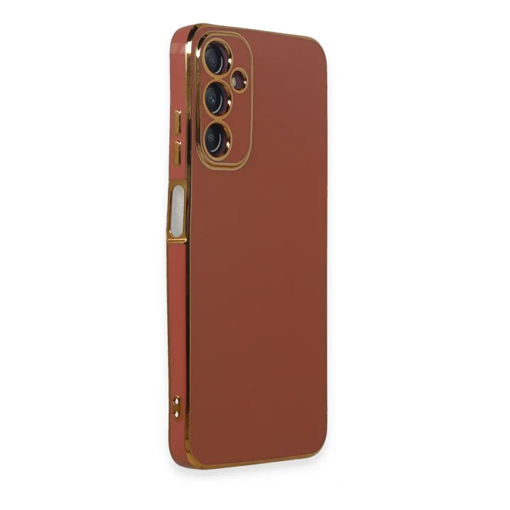 Mey İthalat®  Samsung Galaxy A05S Kılıf Volet Silikon - Kırmızı