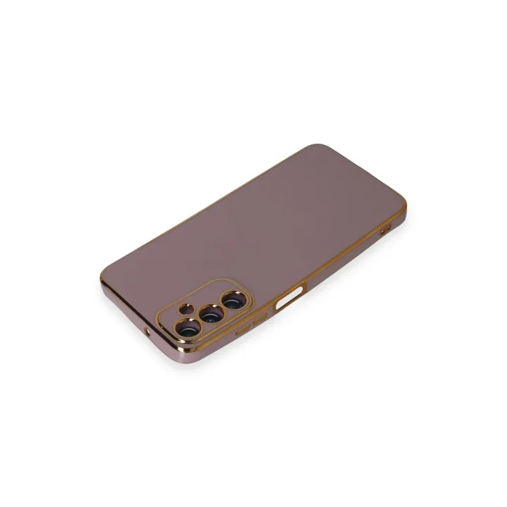 Mey İthalat®  Samsung Galaxy A05S Kılıf Volet Silikon - Mor