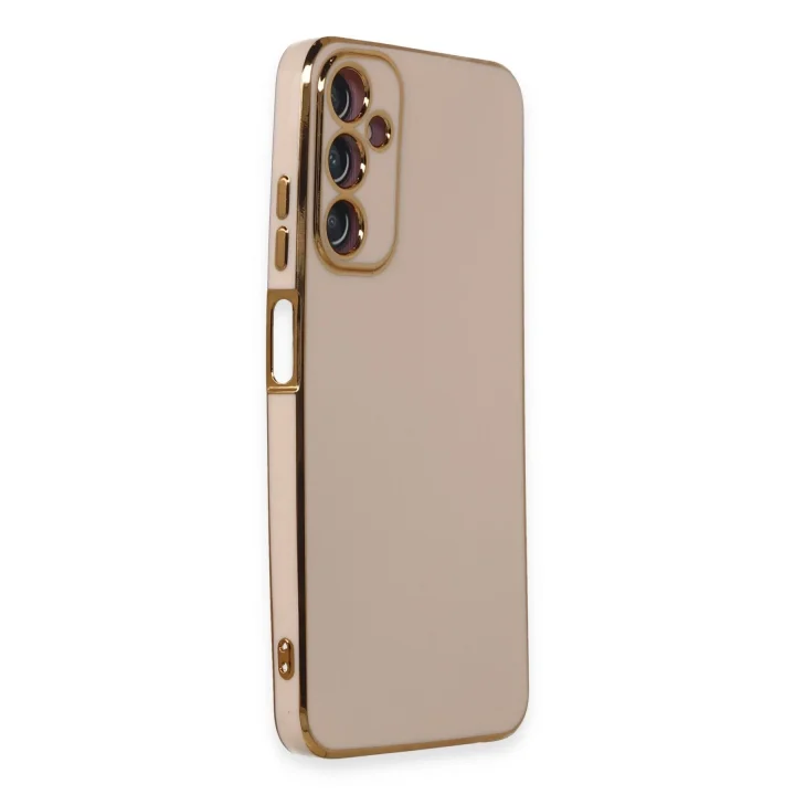 Mey İthalat®  Samsung Galaxy A05S Kılıf Volet Silikon - Pembe