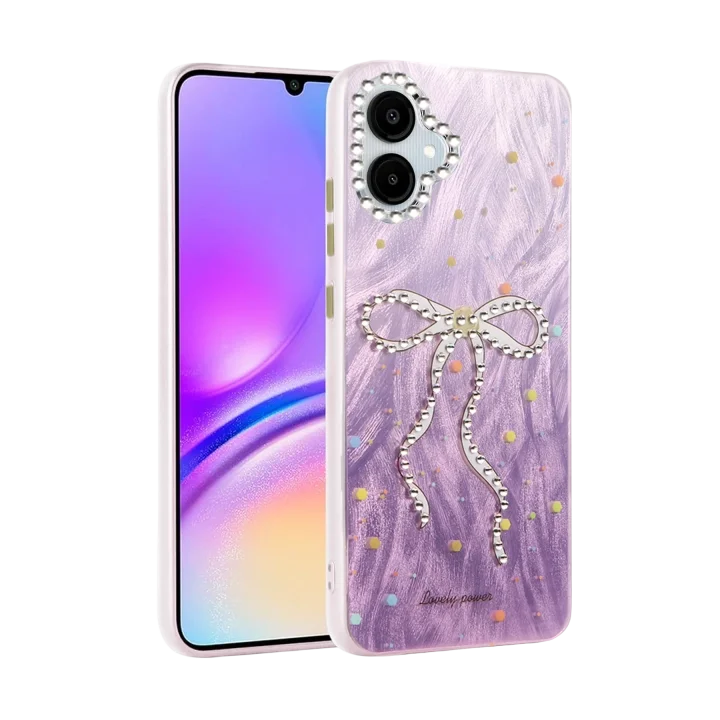 Mey İthalat®  Samsung Galaxy A06 Kılıf Blade Aynalı Desenli Kapak - Desen 1