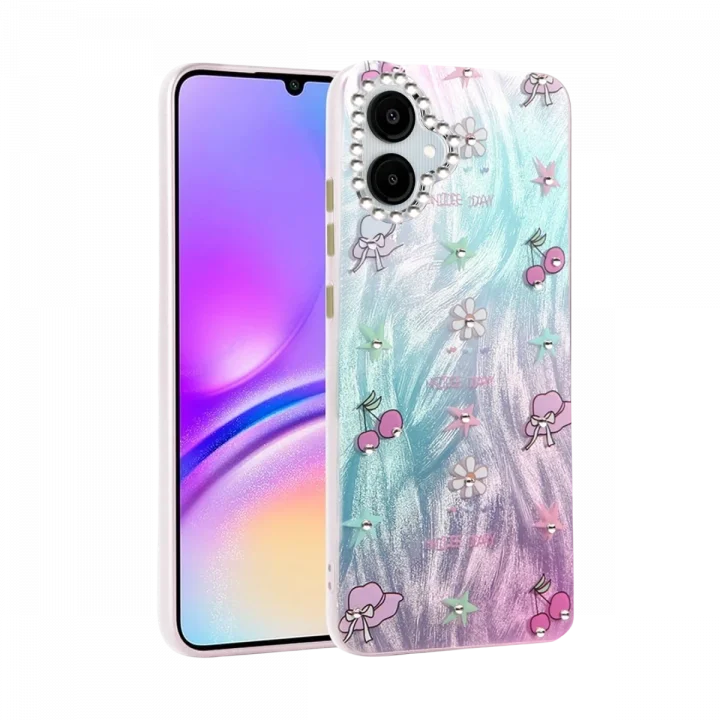 Mey İthalat®  Samsung Galaxy A06 Kılıf Blade Aynalı Desenli Kapak - Desen 4