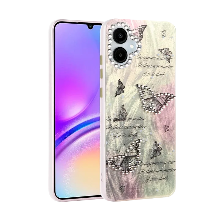Mey İthalat®  Samsung Galaxy A06 Kılıf Blade Aynalı Desenli Kapak - Desen 6