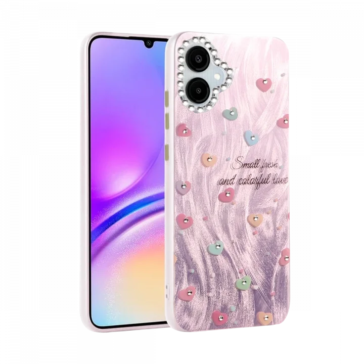 Mey İthalat®  Samsung Galaxy A06 Kılıf Blade Aynalı Desenli Kapak - Desen 8