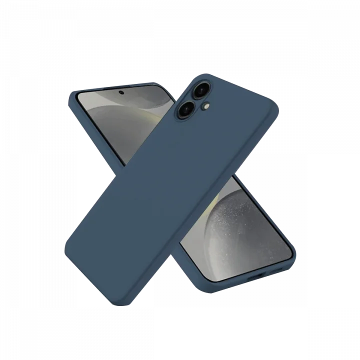 Mey İthalat®  Samsung Galaxy A06 Kılıf First Silikon - Lacivert