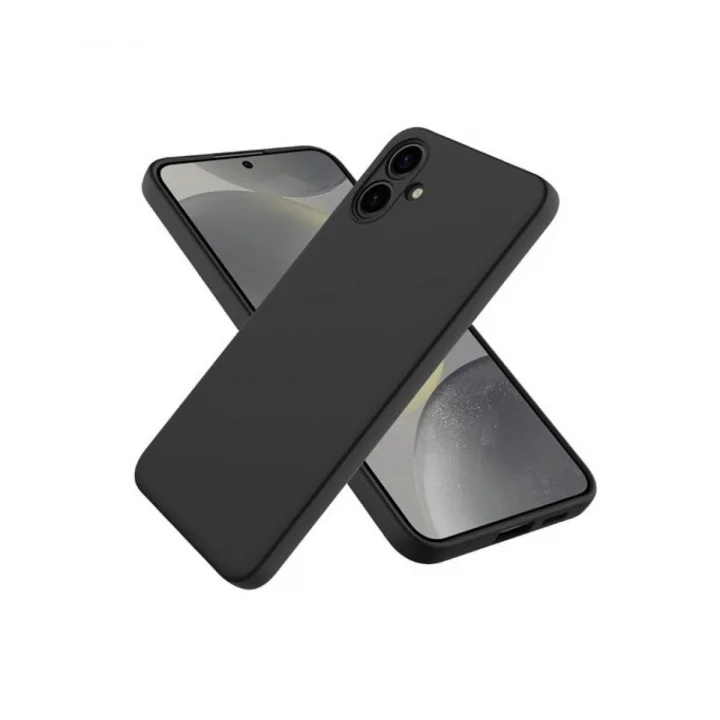 Mey İthalat®  Samsung Galaxy A06 Kılıf First Silikon - Siyah