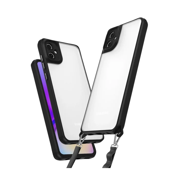 Mey İthalat®  Samsung Galaxy A06 Kılıf Penta Silikon Kılıf - Siyah