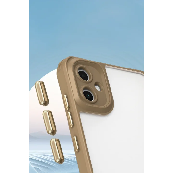 Mey İthalat®  Samsung Galaxy A06 Kılıf Penta Silikon Kılıf - Titan Gri