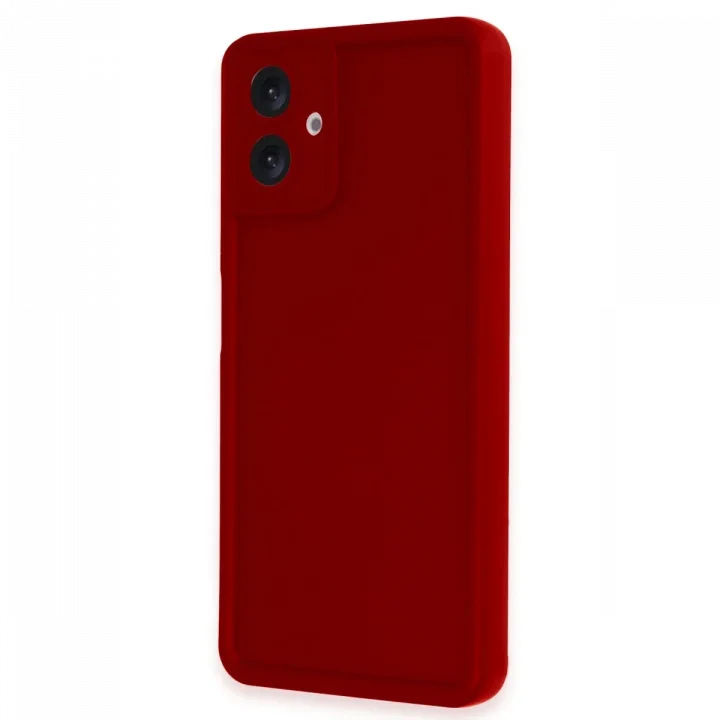 Mey İthalat®  Samsung Galaxy A06 Kılıf Viera Silikon - Kırmızı