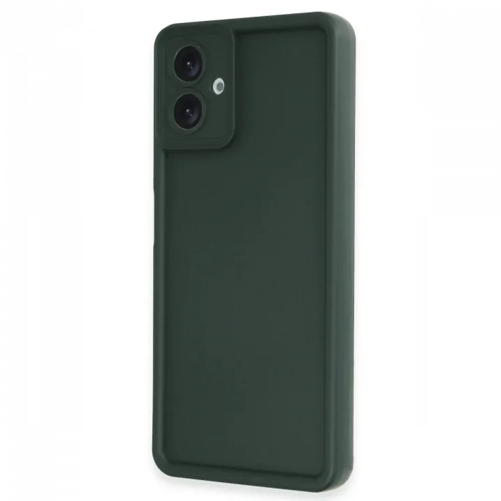 Mey İthalat®  Samsung Galaxy A06 Kılıf Viera Silikon - Koyu Yeşil