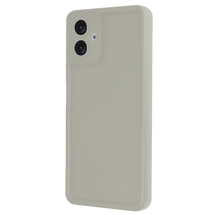 Mey İthalat®  Samsung Galaxy A06 Kılıf Viera Silikon - Krem